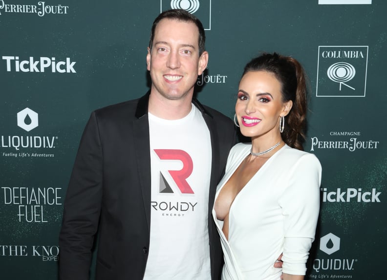 MIAMI, FLORIDA - FEBRUARY 01: Kyle Busch and Samantha Busch attend the 2020 MAXIM Big Game Experience on February 01, 2020 in Miami, Florida. (Photo by Jerritt Clark/Getty Images for MAXIM)