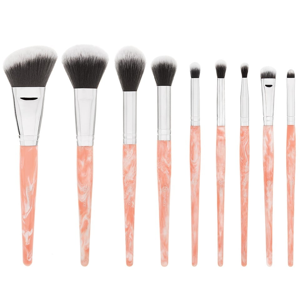 BH Cosmetics Rose Quartz Brush Set | PS Beauty