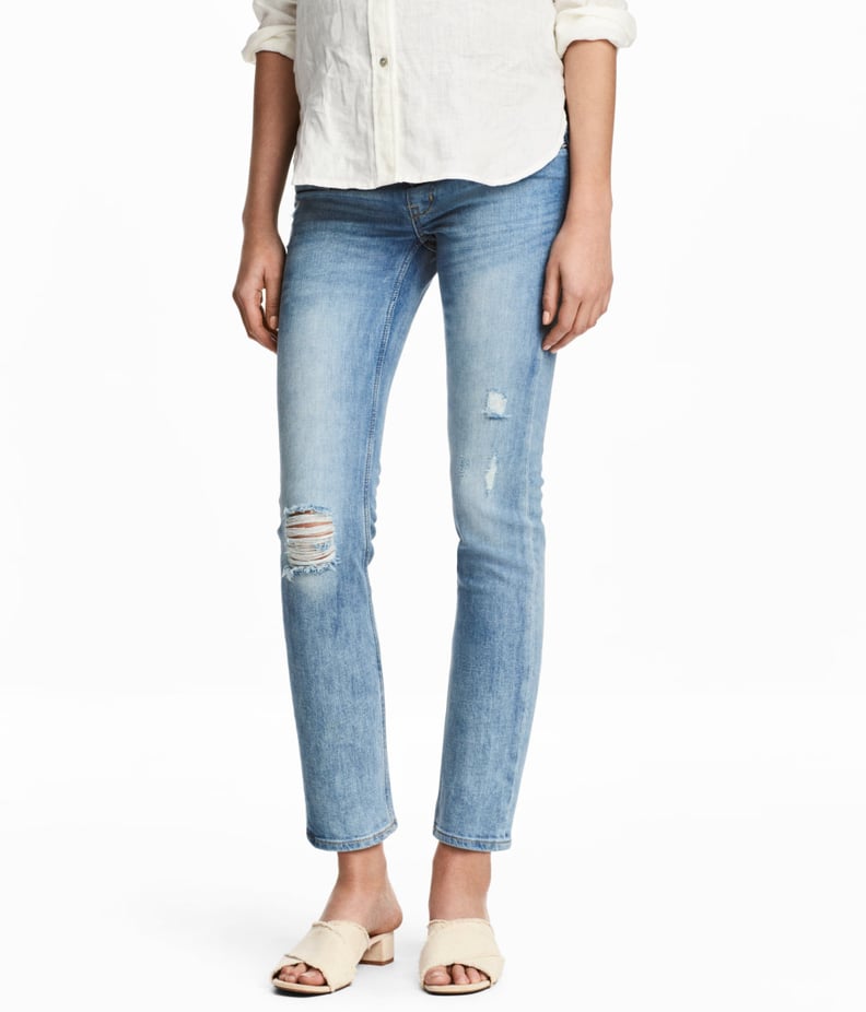 H&M MAMA Skinny Ankle Jeans