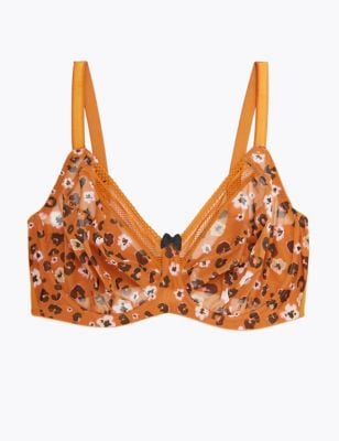 Marks & Spencer Printed Mesh Underwired Max Support Bra