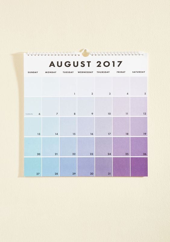 Complementary Calendar