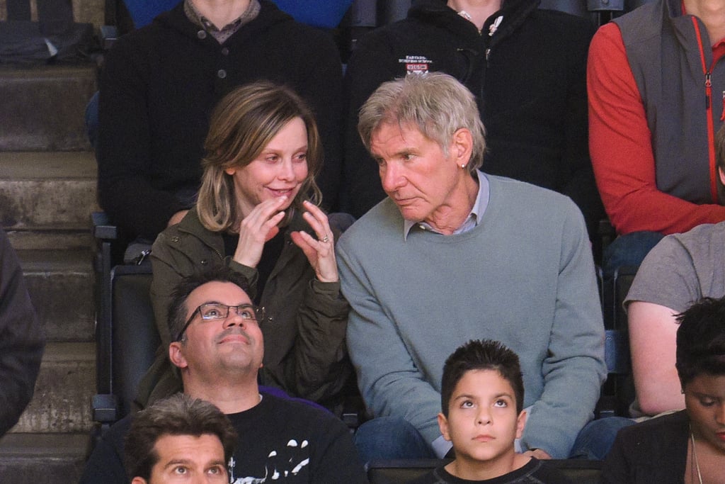 Harrison Ford and His Family at a Basketball Game in LA 2016 | POPSUGAR ...