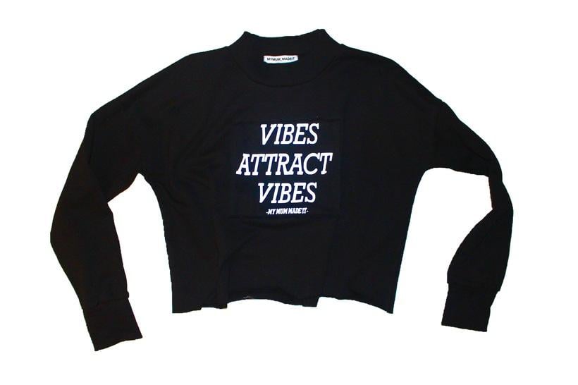 My Mum Made It Vibes Reflective Sweatshirt Cute Darty Outfits To