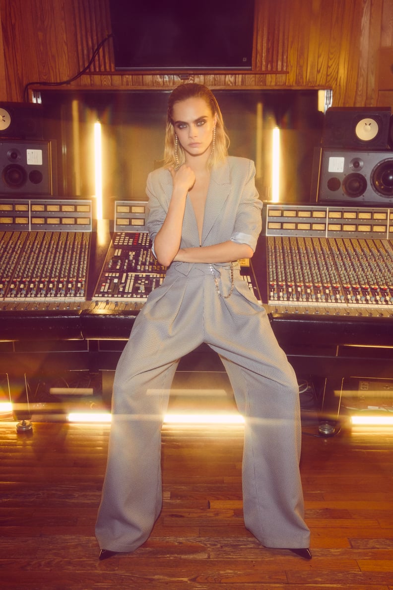 Cara Delevingne Woman's World Houndstooth Blazer and Cara Delevingne Woman's World Houndstooth Pants