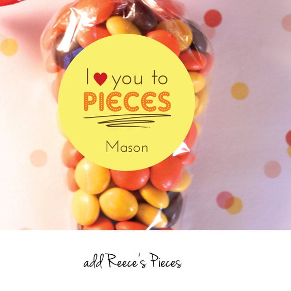 Reese's Pieces valentine