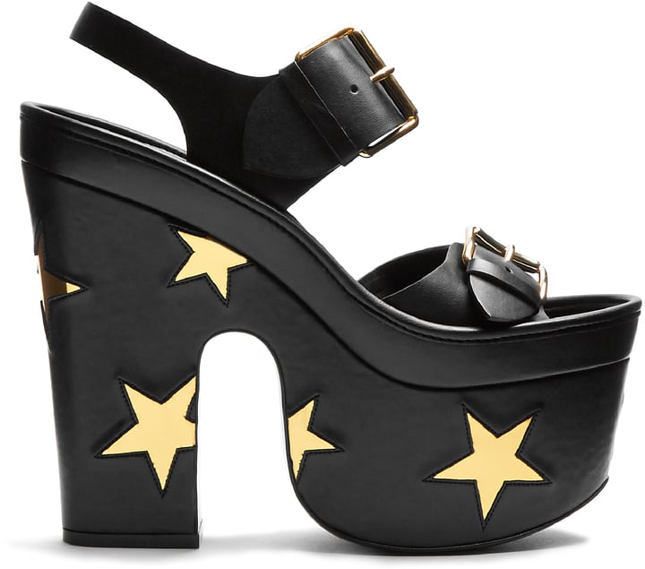 Stella McCartney Star Slingback Platform Sandals