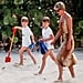 Princess Diana on Vacation With William and Harry Pictures