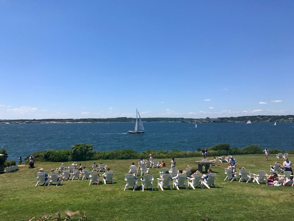 Book your reservation in advance — but if you can't get in, people flock to this lawn at Castle Hill Inn. It's a top spot in town to grab a cocktail and watch the sun go down.