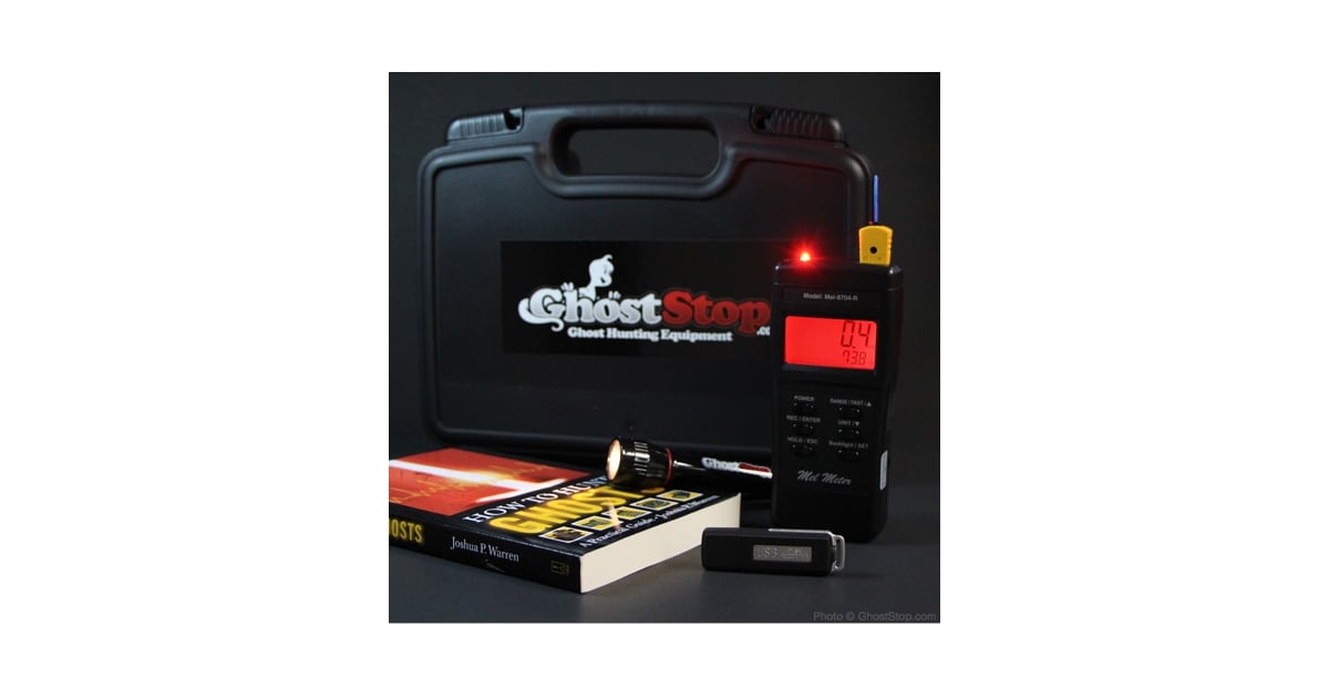 GhostStop Ghost Hunting Kit Jessica Chobot of Nerdist News POPSUGAR