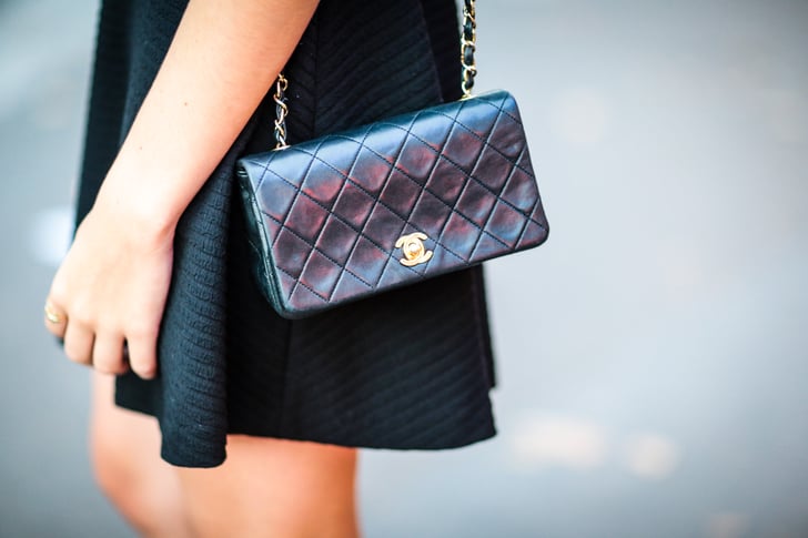 CHANEL Caviar Wallet On Chain WOC Black Shoulder Bag Clutch Purse i22   hannarishop