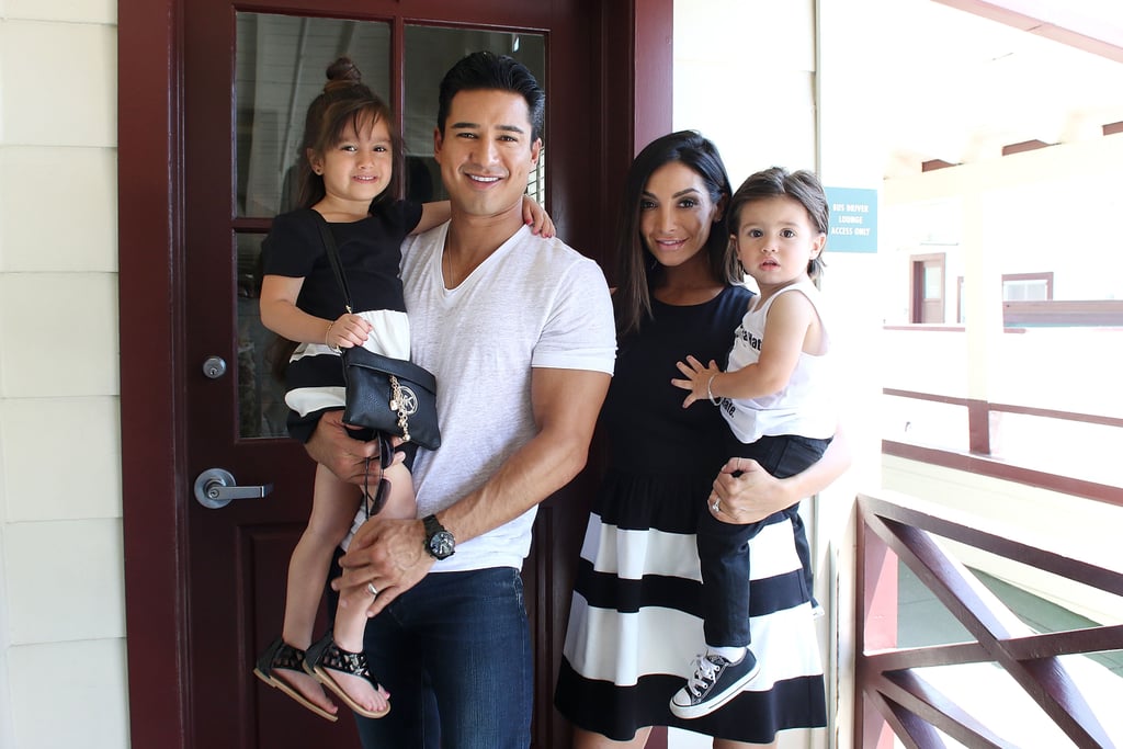Mario Lopez's Son in a Saved by the Bell T-Shirt | POPSUGAR Celebrity