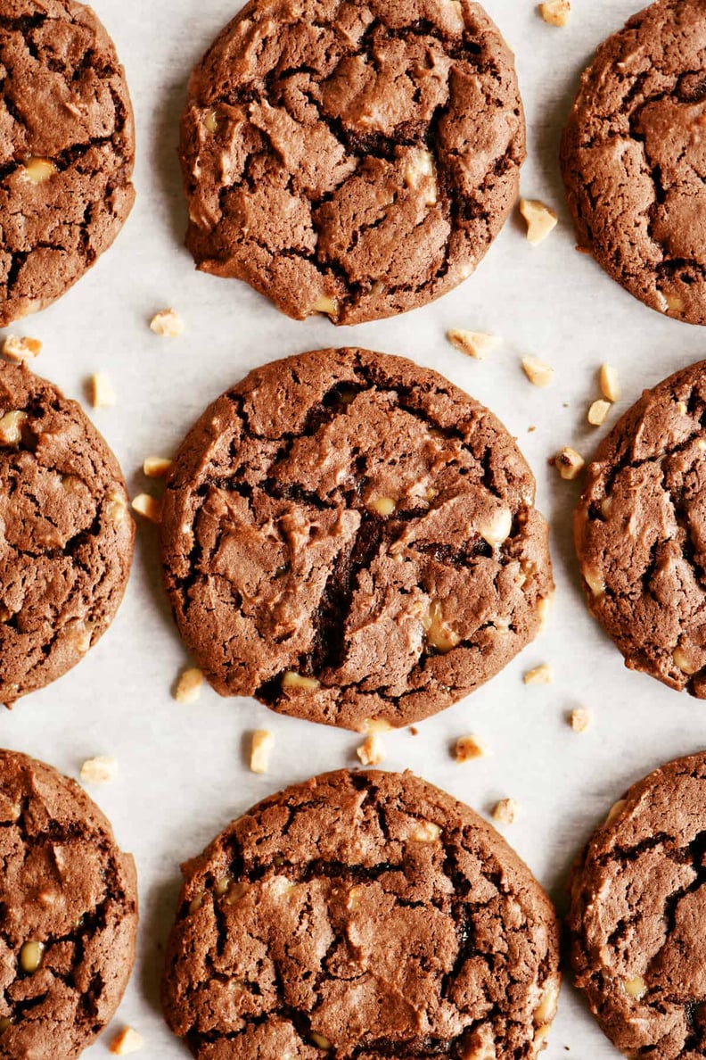 Chocolate Toffee Cake Mix Cookies