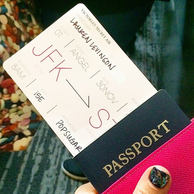 Pink Boarding Pass