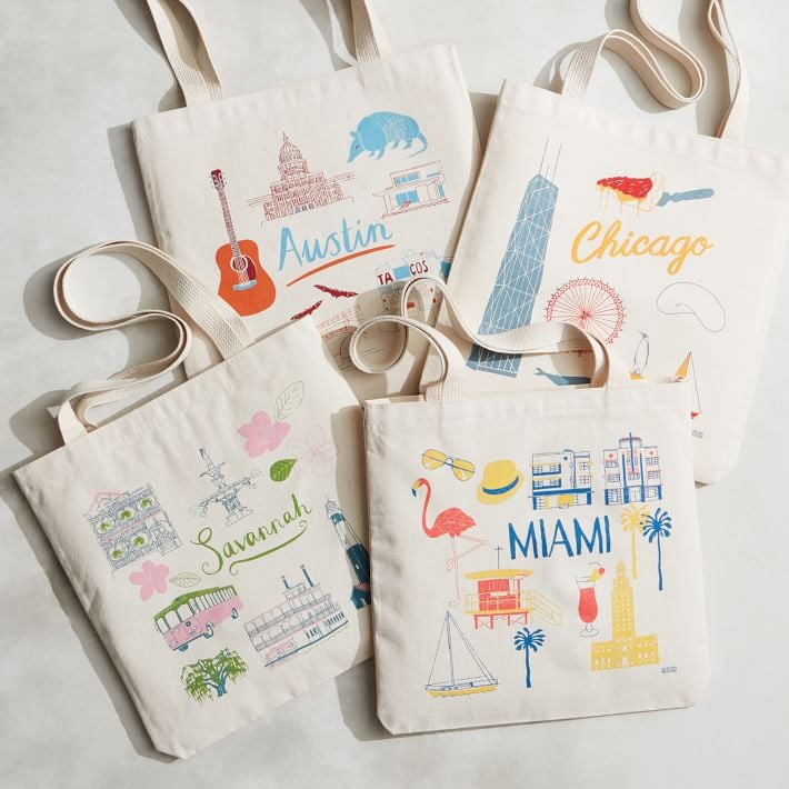 City tote bags cheap personalized gifts popsugar smart living photo 13