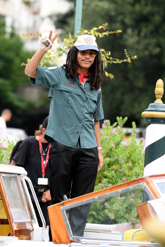 Luka Sabbat Arriving at the Festival