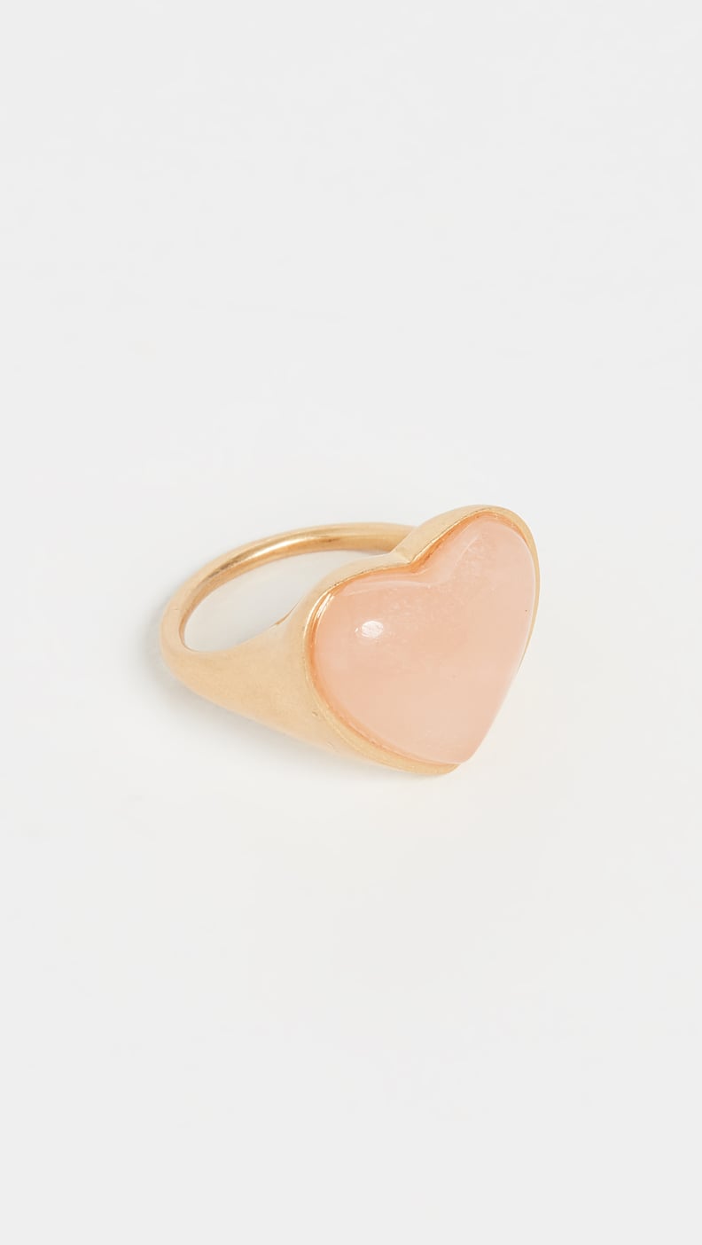 Madewell Stone Heart Statement Ring