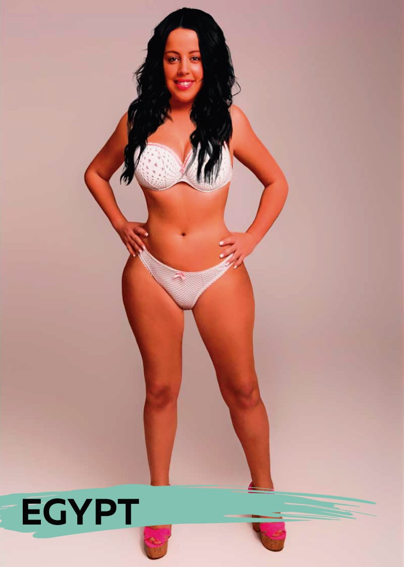 Woman Photoshops herself to show the 'perfect' body