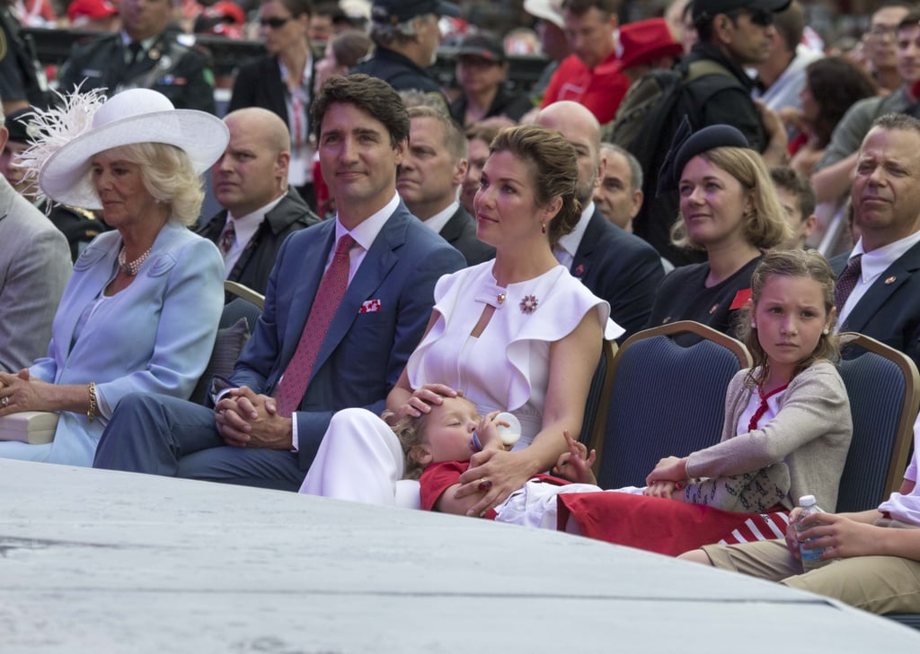 Justin Trudeau and Family at Canada Day 2017