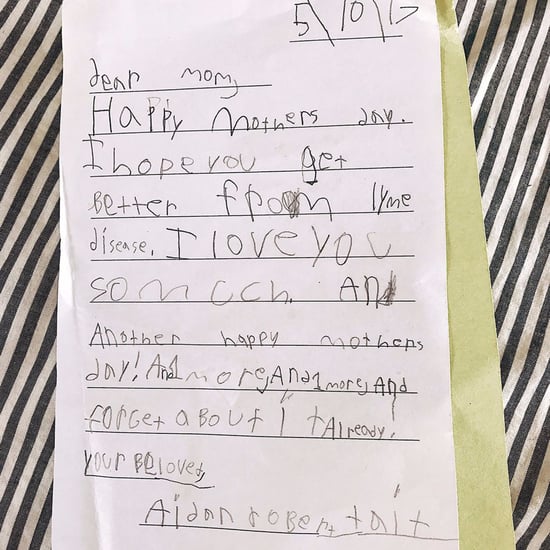 Boy With Autism's Mother's Day Card