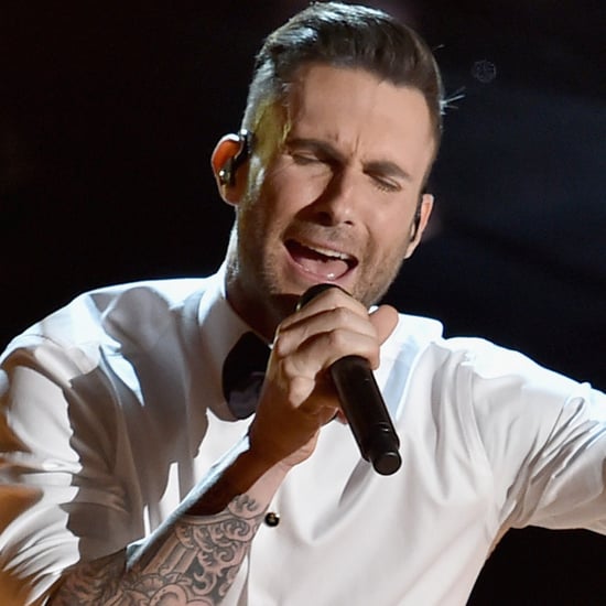Adam Levine Performs at the Oscars 2015