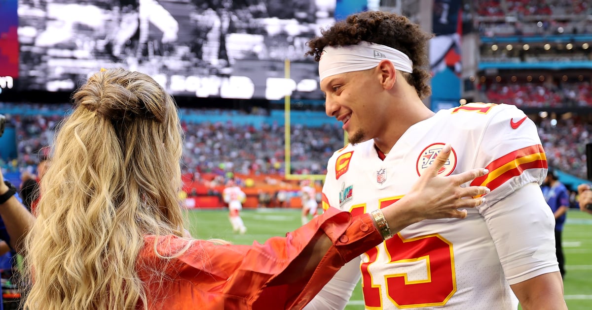 Patrick Mahomes’s Wife Brittany and Daughter at Super Bowl