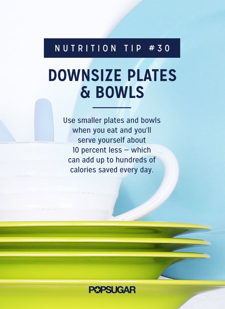 Downsize Plates and Bowls