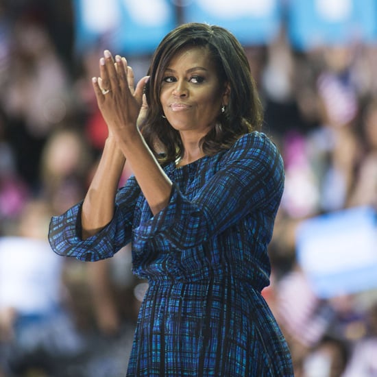 Michelle Obama's Plaid Dress September 2016
