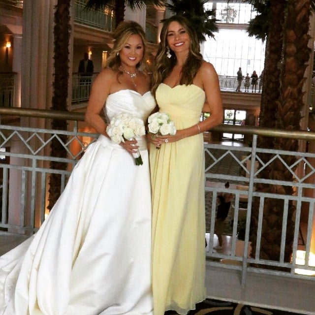 Sofia Vergara Is a Bridesmaid