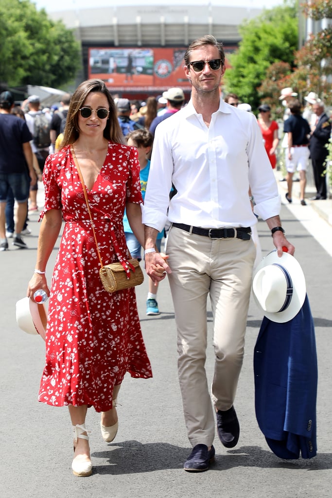 Rocking a Celestial-Print Dress