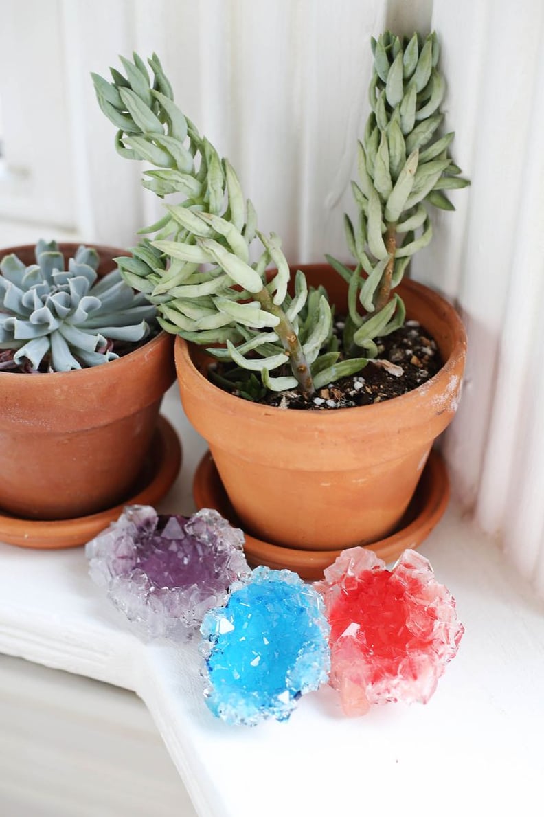 Colorful Homegrown Crystals