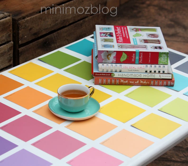 Paint Chip Table