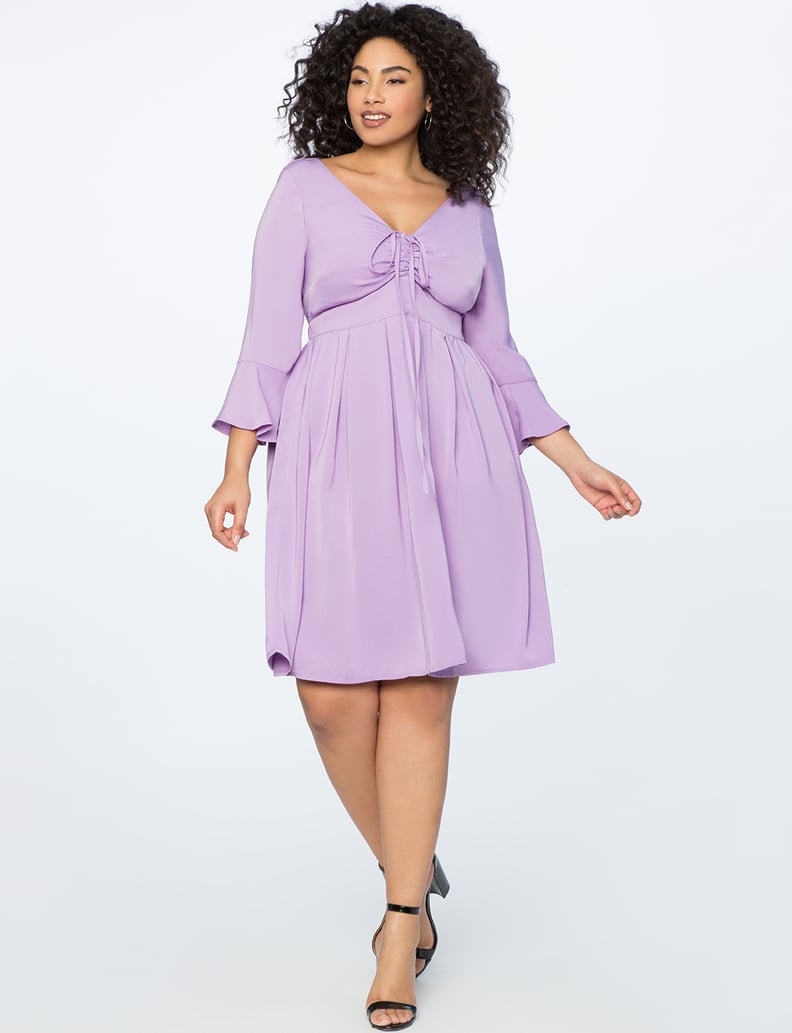 Eloquii Flare Sleeve Dress