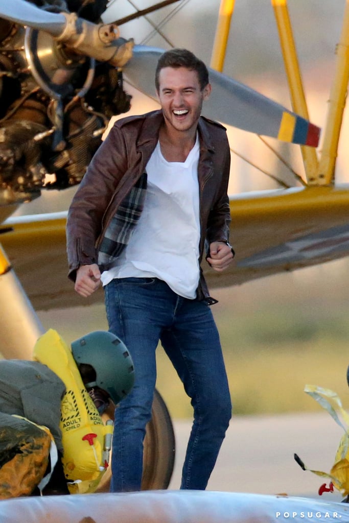 Peter Weber Films a Pilot-Themed Group Date on The Bachelor