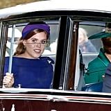 Princess Beatrice Bridesmaid Dress at Eugenie's Wedding ...