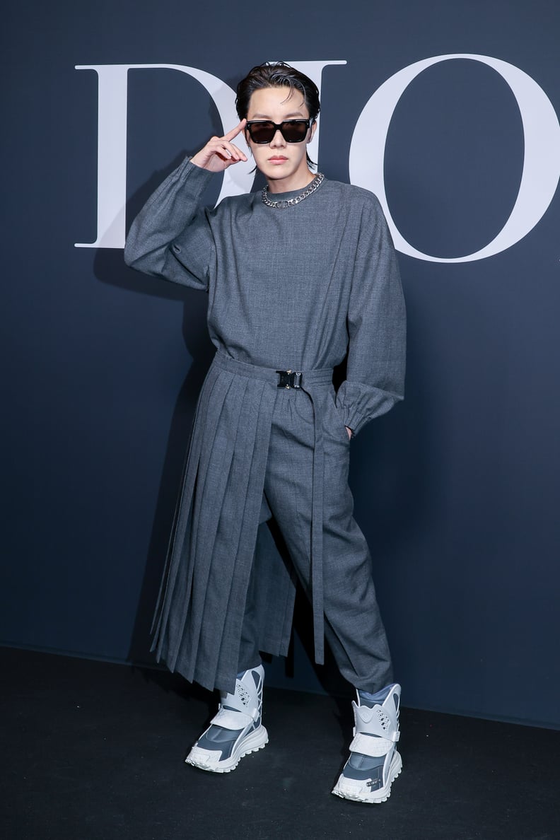 Jimin Sits Front Row at the Dior Menswear Fall 2023 Show