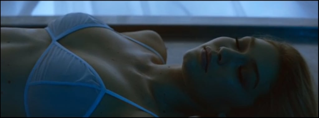 She Starts Out in a Sexy Bra . . .