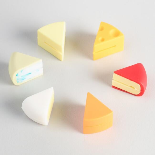 Cost Plus World Market Cheese Wine Markers — Set of 6 ($5)