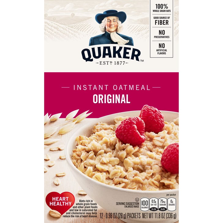 Quaker Original Heart Healthy Oatmeal | Healthy Store-Bought Snacks For ...