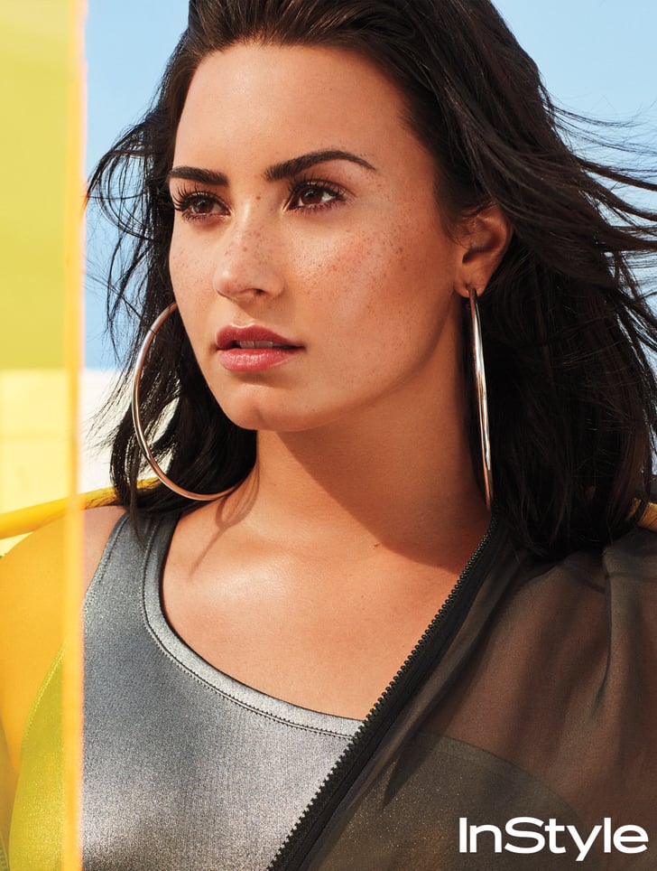 Demi Lovato S Instyle April 2018 Cover Popsugar Fitness