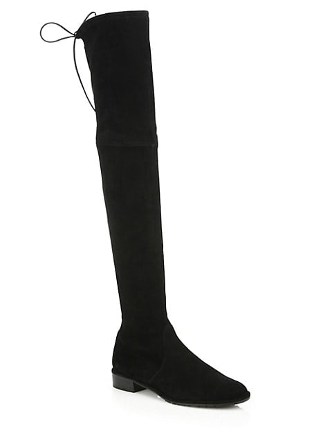 Stuart Weitzman Lowland Suede Thigh-High Boots