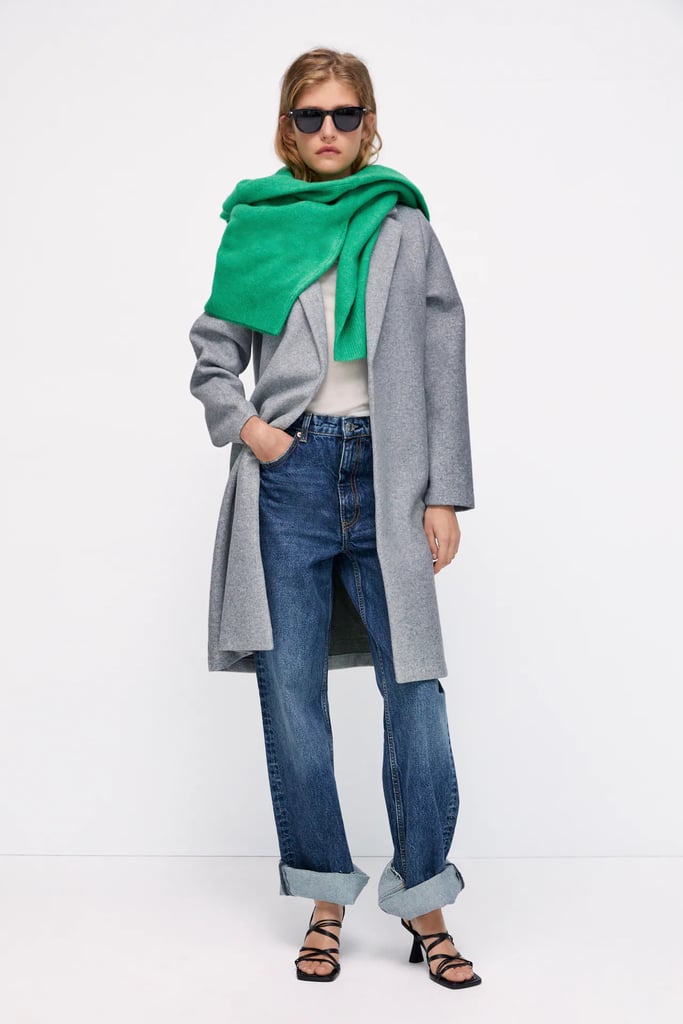 An Affordable Coat: Zara Lapel Coat