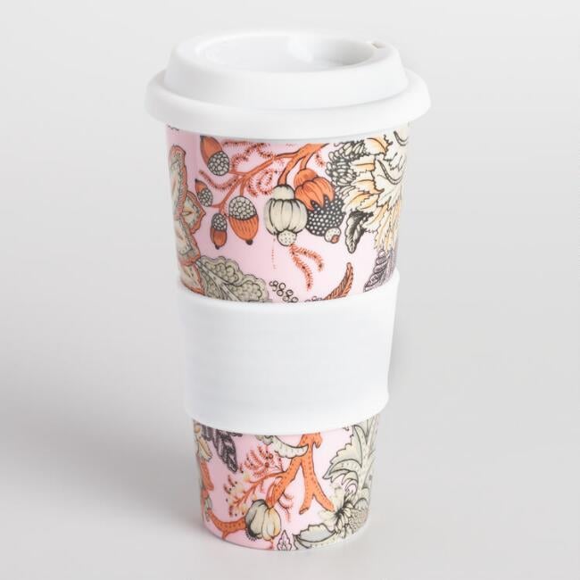 World Market Aerin Floral Travel Cup