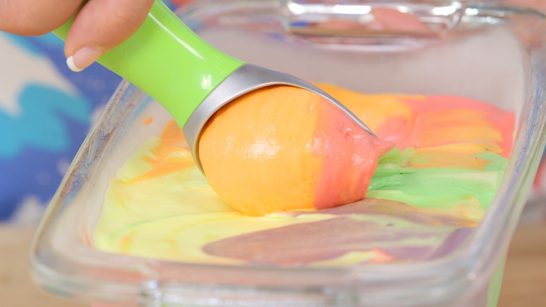 Taste the Rainbow With This No-Churn Skittles Ice Cream