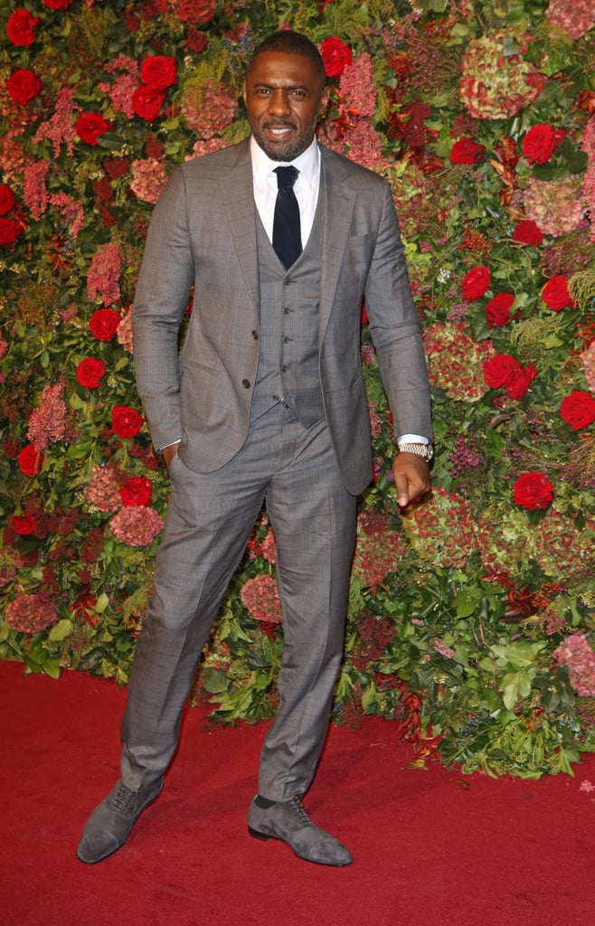 Idris Elba and Family at the Evening Standard Awards