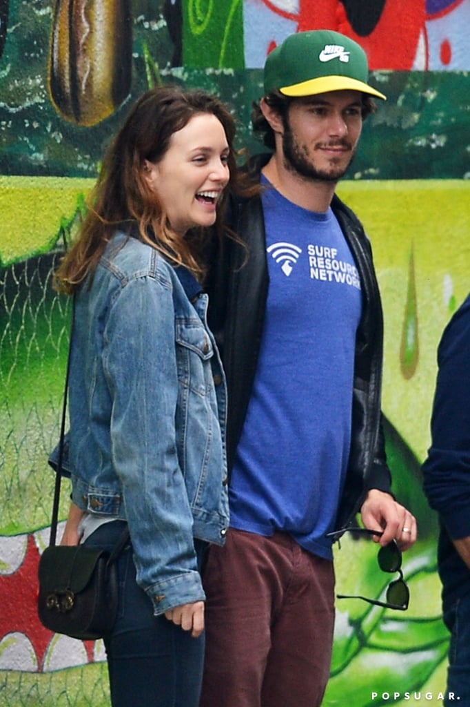 Leighton Meester and Adam Brody PDA in NYC