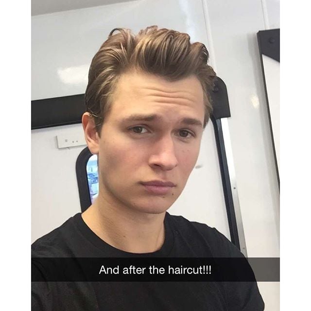 Ansel Elgort on Snapchat: anselelgort