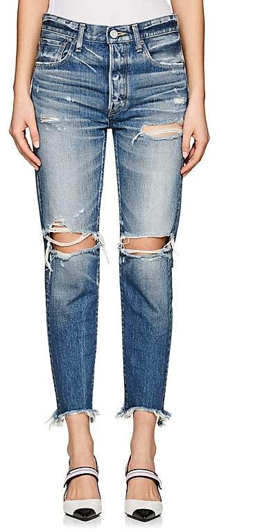 Moussy Women's Garnet Distressed Skinny Jeans