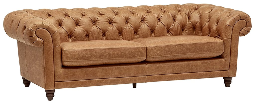 Chesterfield Modern Leather Loveseat ($1,449)