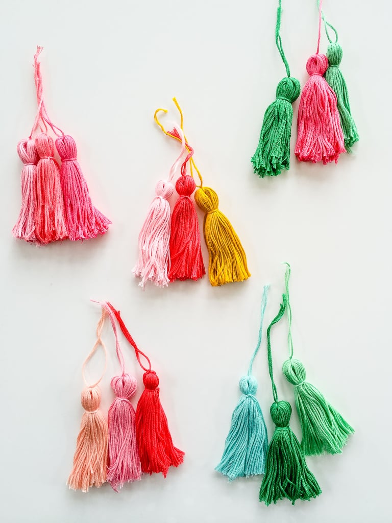 Tiny Individual Tassels Pom Pom Decor DIYs POPSUGAR Home Photo 8