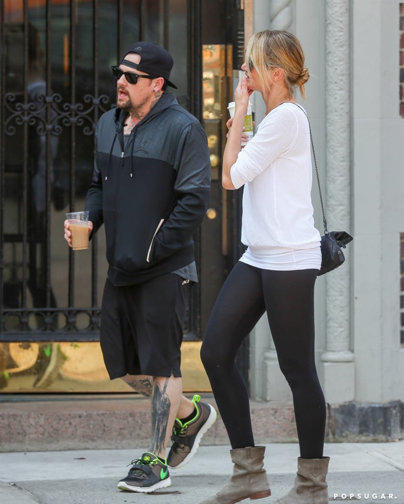 Cameron Diaz and Benji Madden Holding Hands | Pictures